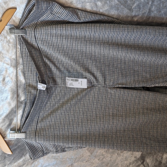 AdditonElle micro houndstooth fitted pant size 24 - Picture 2 of 5